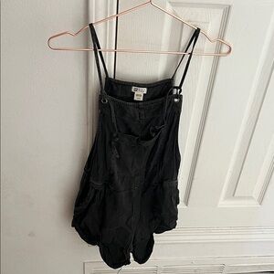 Billabong Charcoal Gray Overalls